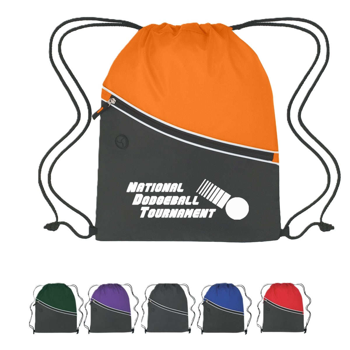 custom drawstring backpacks - colors