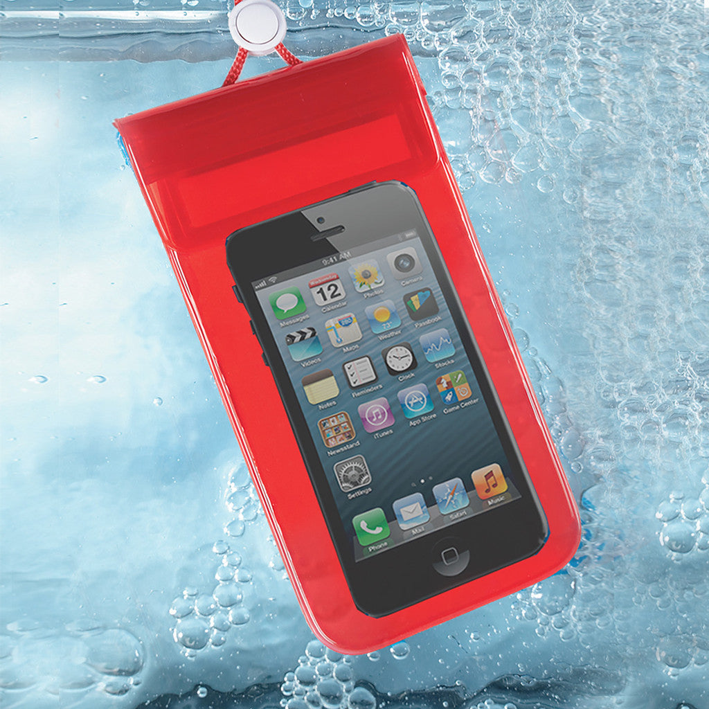 custom waterproof phone pouch