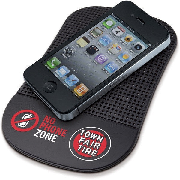 mobile phone sticky holder with logo
