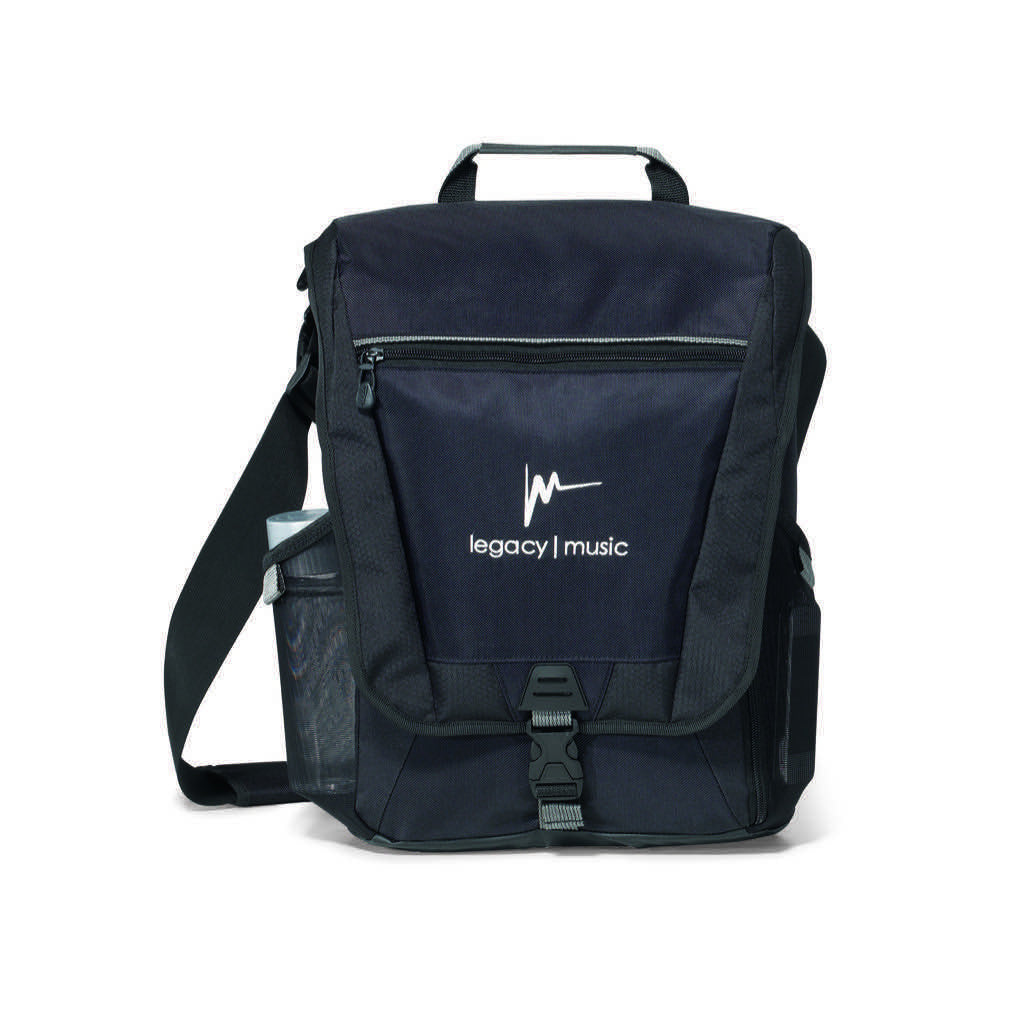 Vertical Messenger Laptop Bag