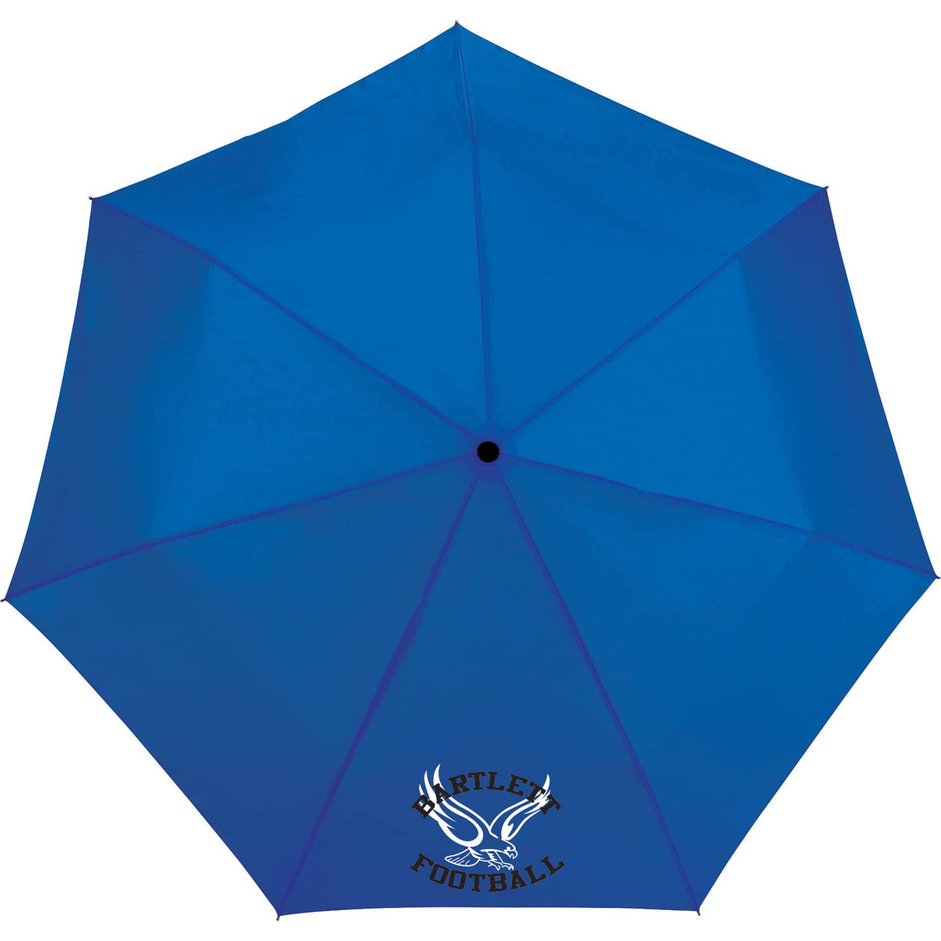 auto open promotional umbrella blue