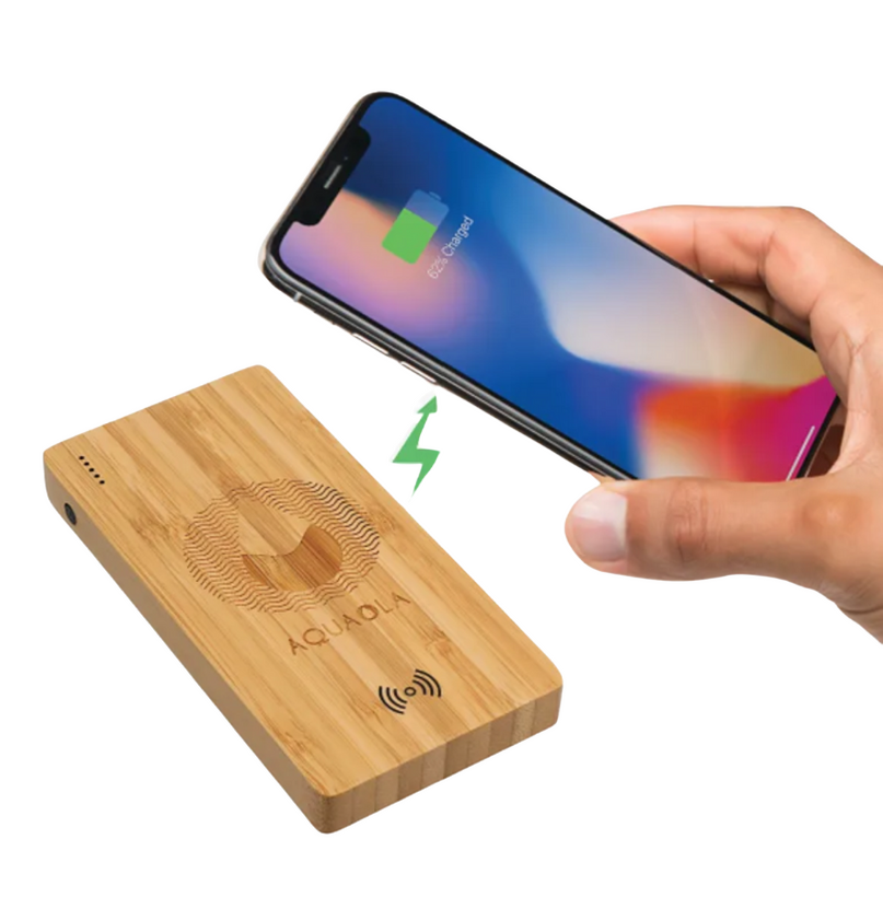 Bamboo Customized Wireless Charger
