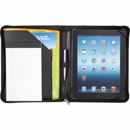 Tablet-e-reader Case with Notepad-Debossed - PROMOrx Tablet-e-reader Case with Notepad-Debossed - PROMOrx