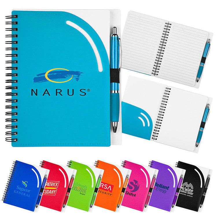 promo notebook and pen set