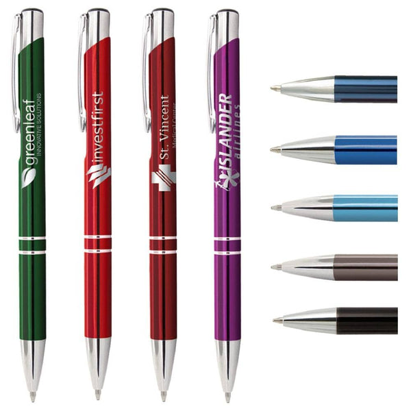 Matte or Shiny Finish Metal Pens - Image 3