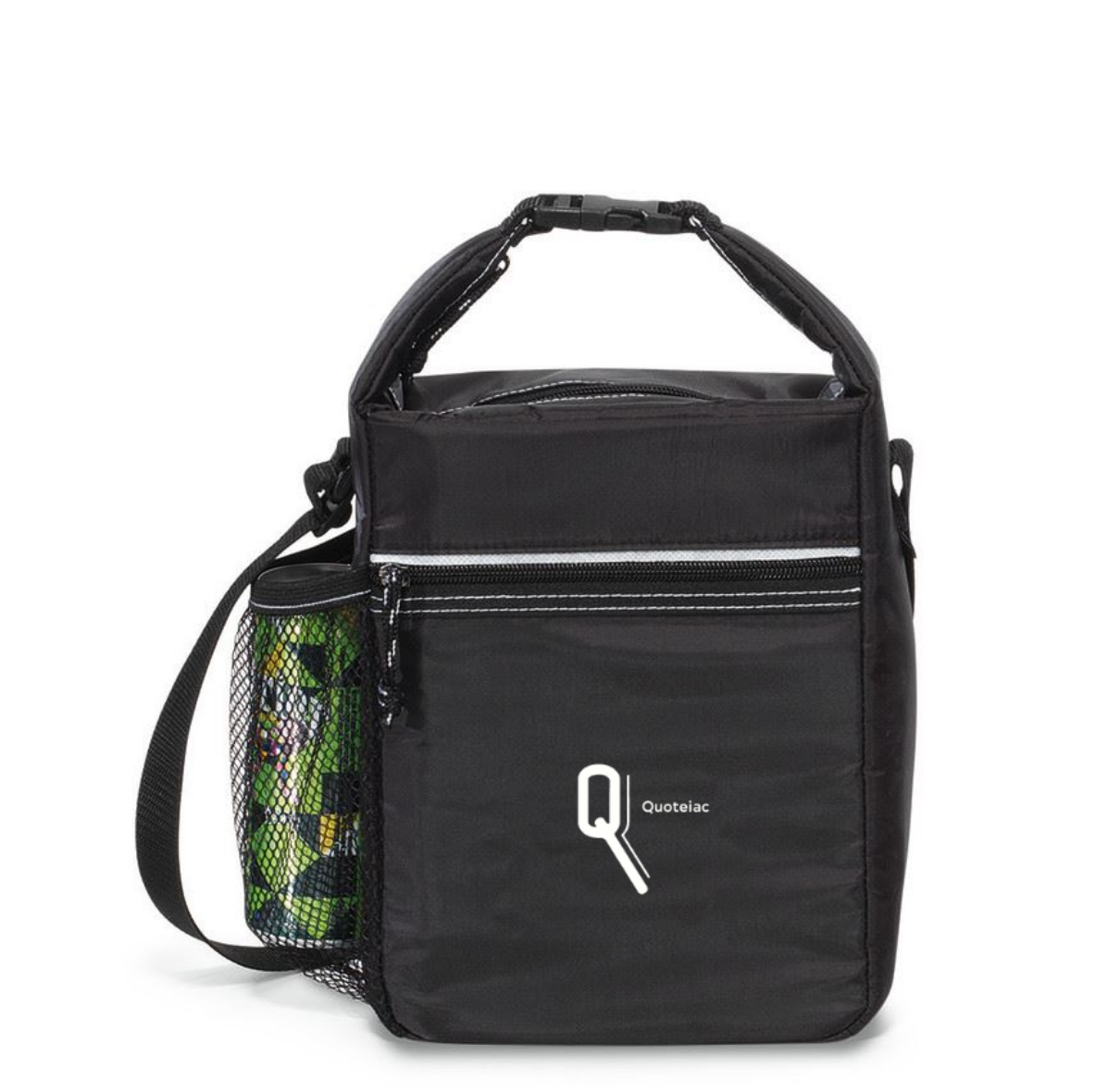 custom cooler lunch bags black