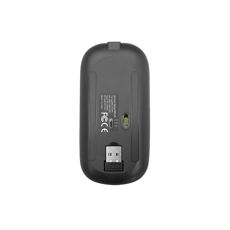 Computer Mouse Back Custom Light-Up Wireless Mouse | Promotional LED Mouse | PROMOrx