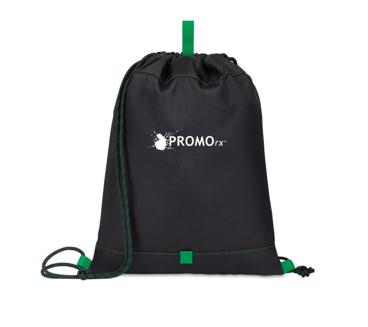 custom recycled drawstring backpack