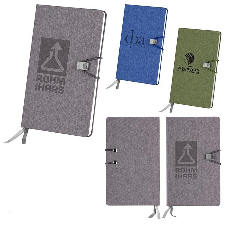 Custom Bound Notebook with Graph Paper - colors