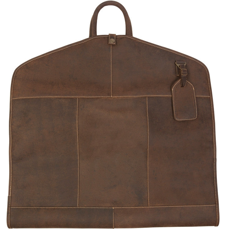 Full Grain Leather Garment Bag