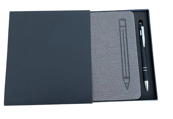Custom Journal with Magnetic Pen Holder