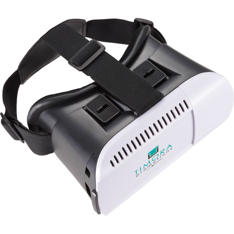 virtual reality headset with logo