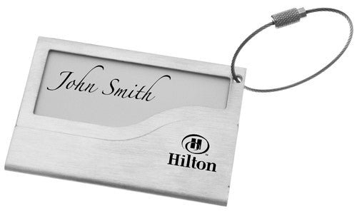 Aluminum Luggage Tag