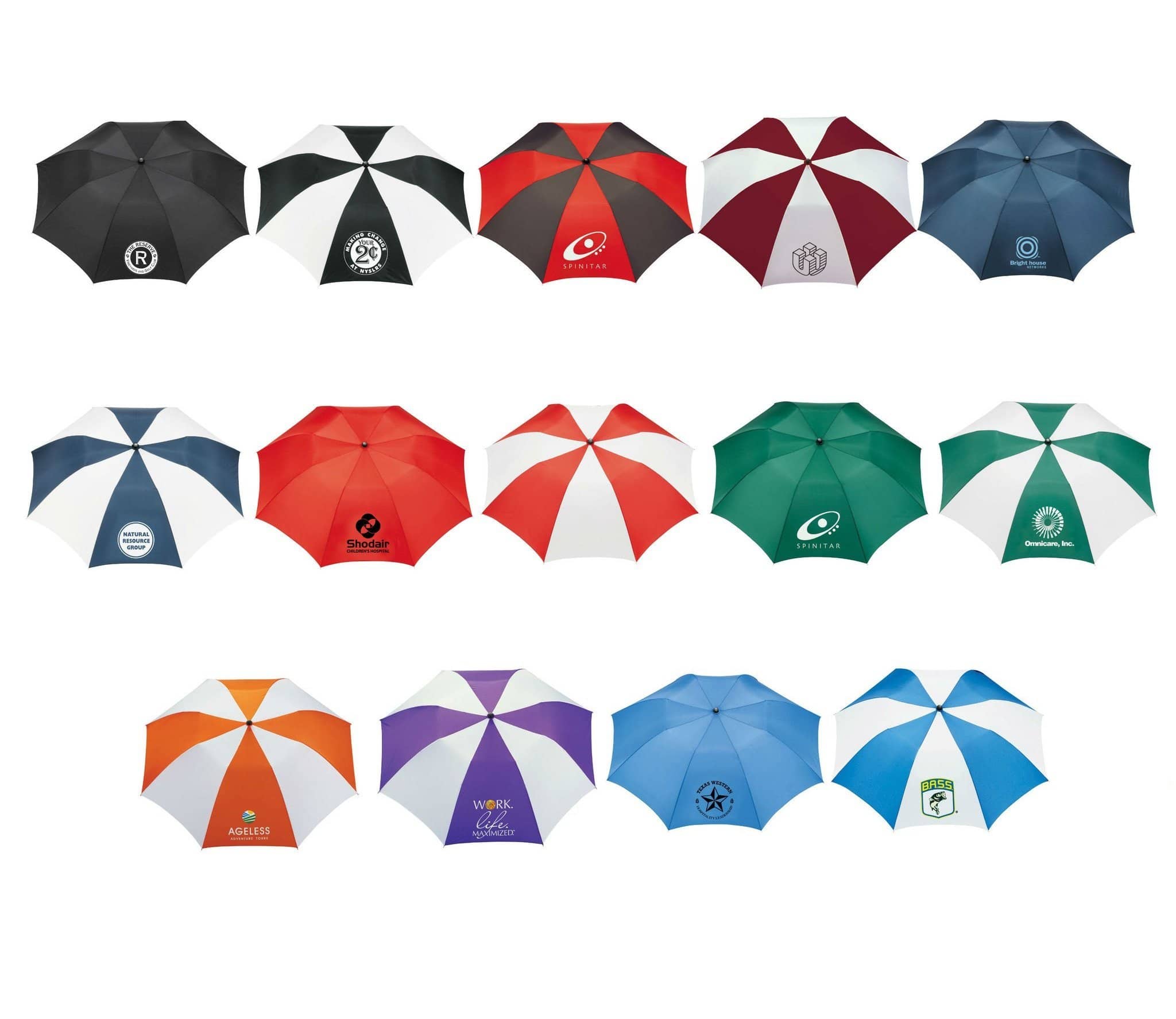 promotional umbrella colors