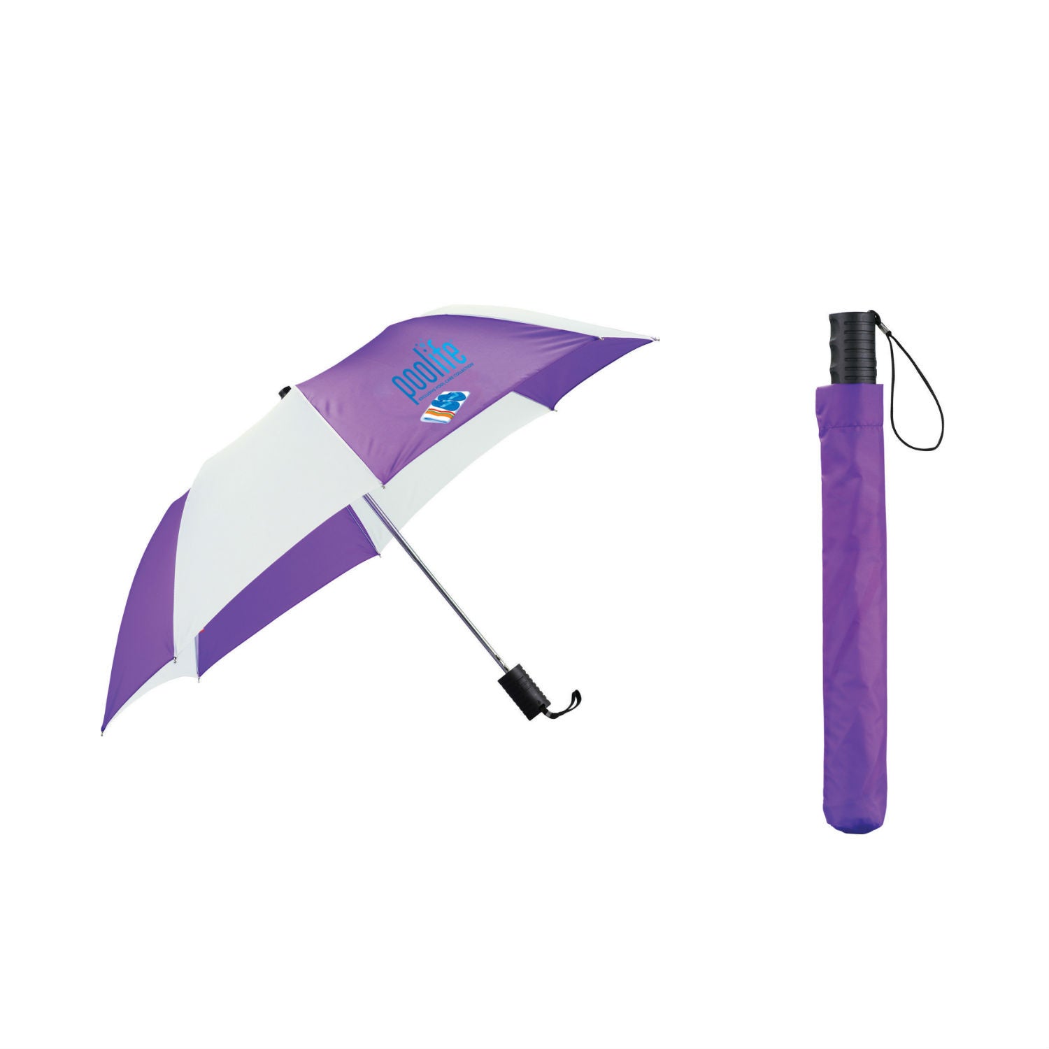 promotional umbrella with sleeve
