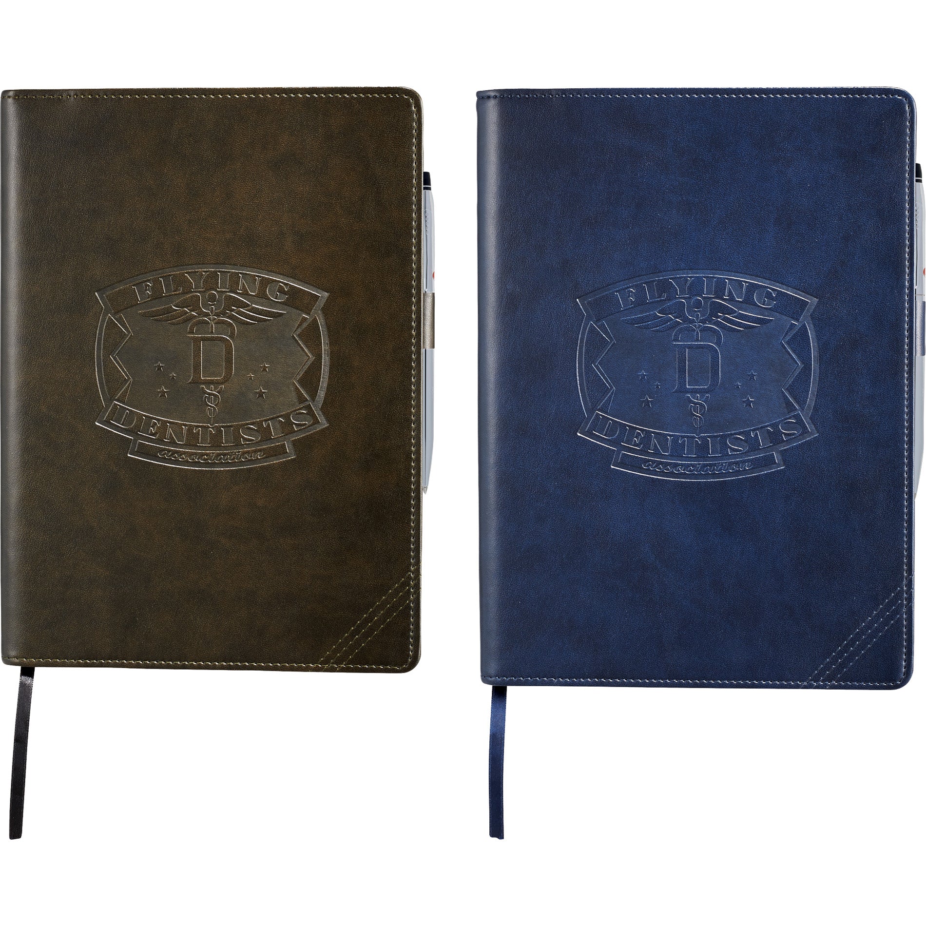 branded refillable Cross journal
