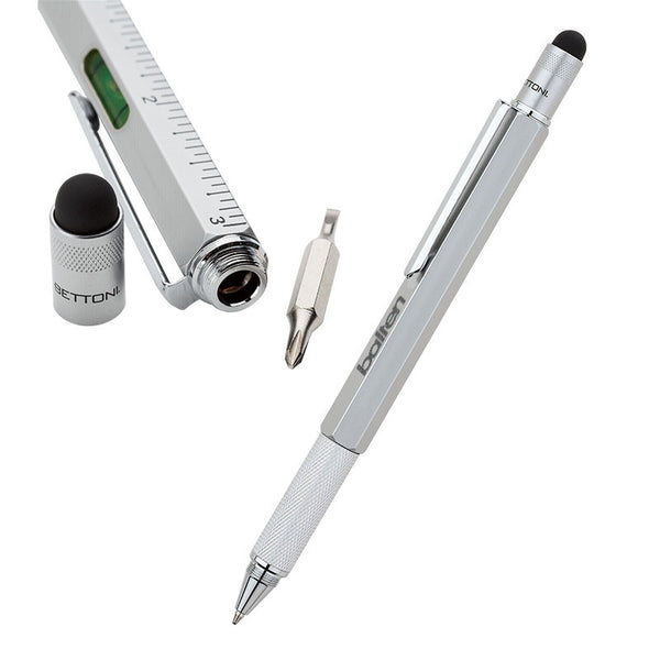 Custom Brass Pen + Stylus + Tools