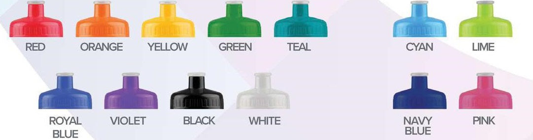 custom bike bottle lid colors