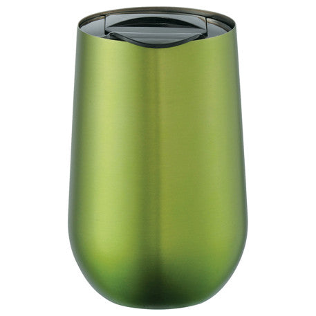 custom insulated cups lime green