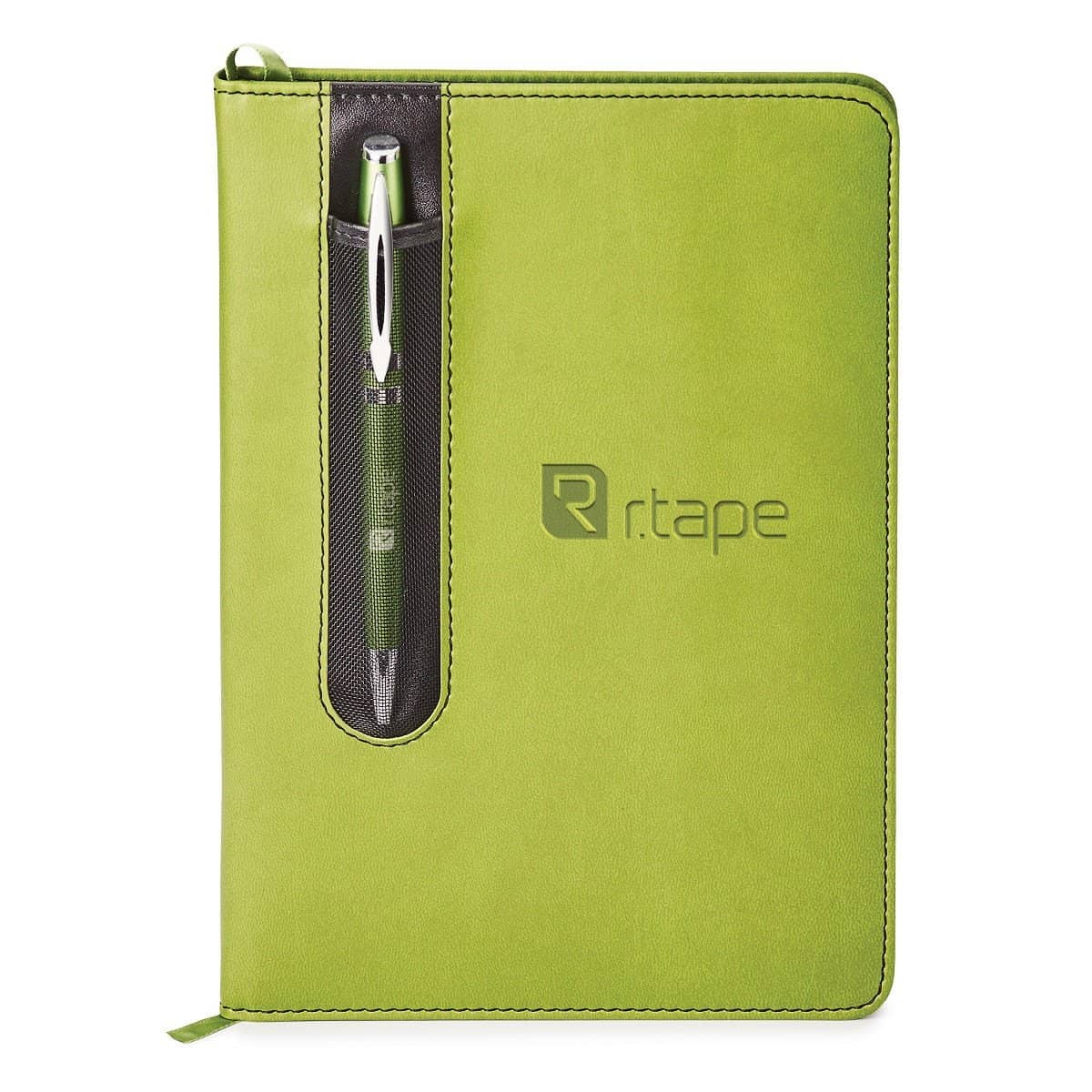 Green Custom Journal Set Debossed