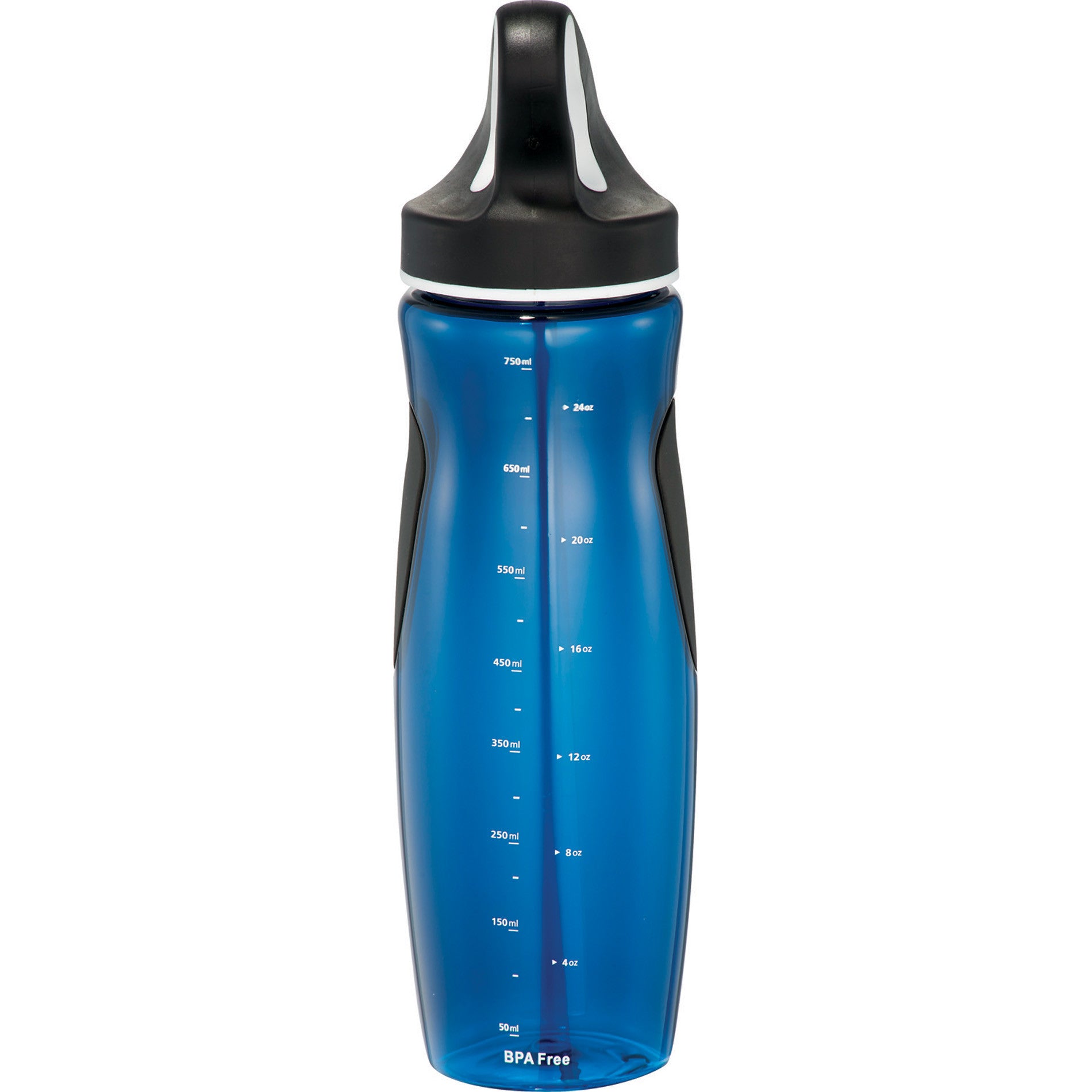 Sport Bottle with Straw and Printed Measurements