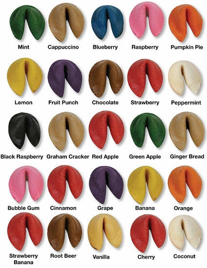 Flavored Fortune Cookies