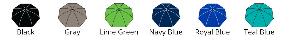 folding inversion umbrella solid color options
