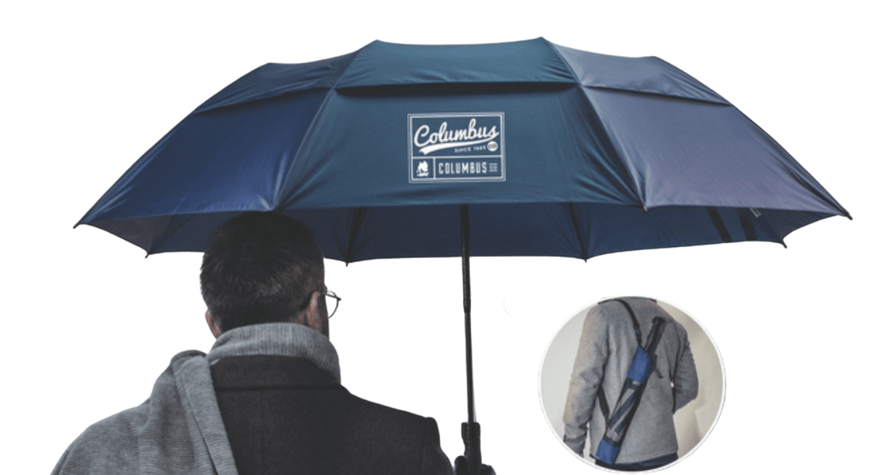 Folding Custom Golf Umbrella with Case