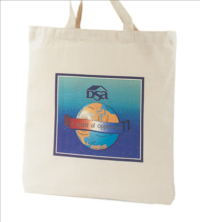 Natural Tote Bags with Full Color Print