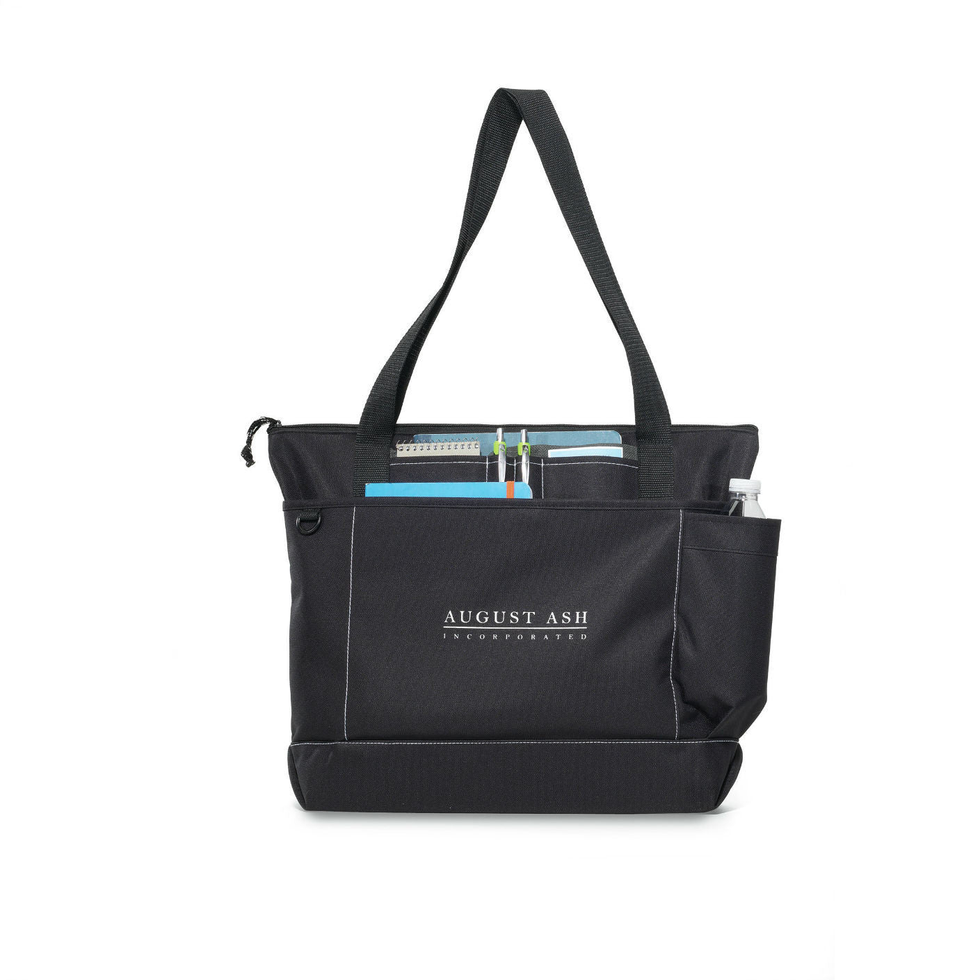 business meeting tote - black