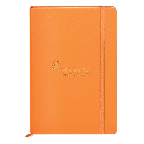 Promotional Journals Debossed Orange PMS 157