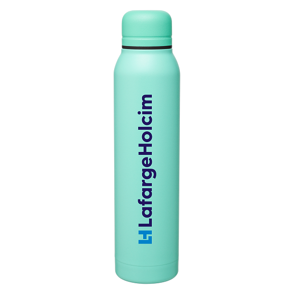 thermal bottle with logo - mint
