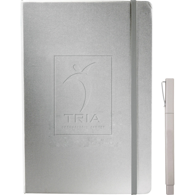 custom journal set gray