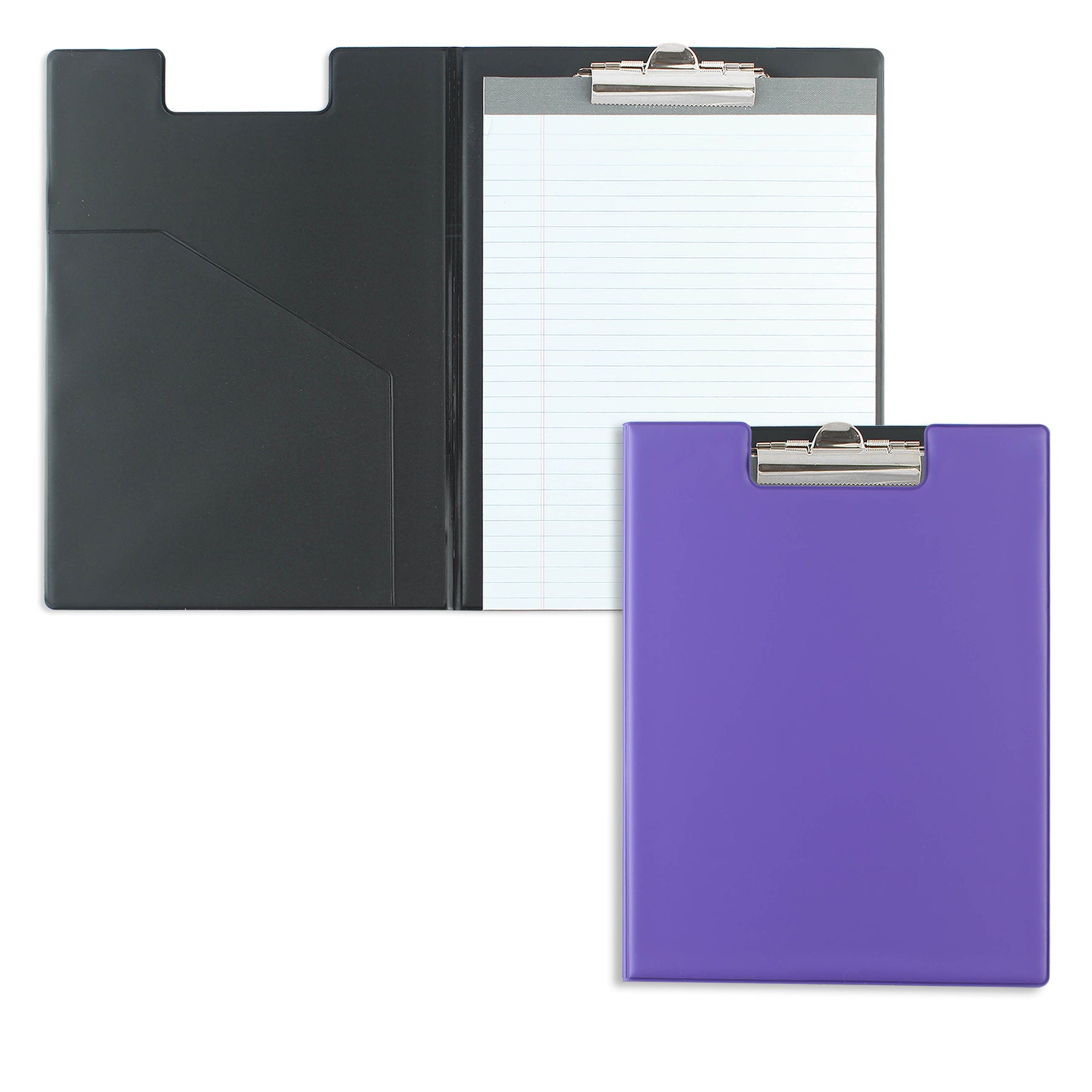 Purple Writing Pad Folder with Logo