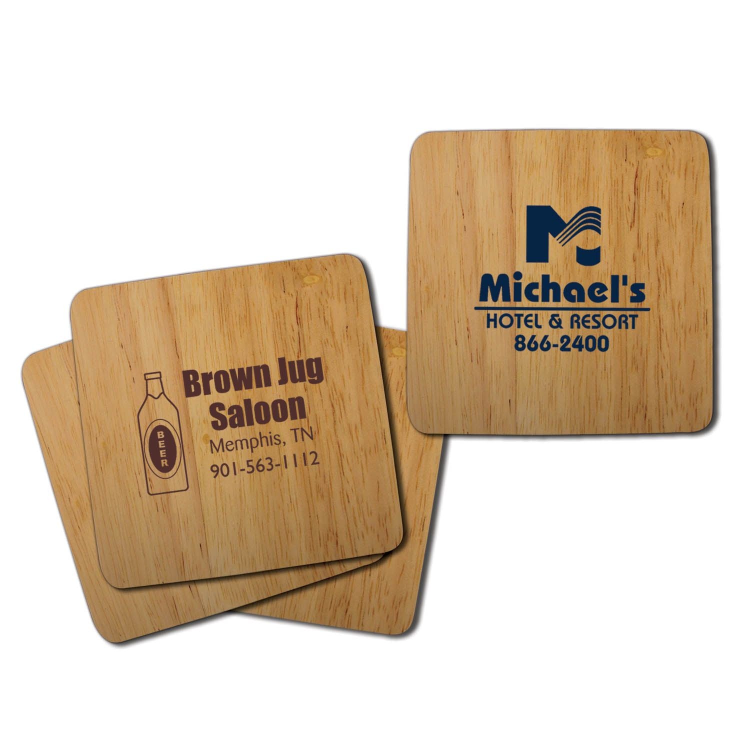 Bamboo Drink Coasters