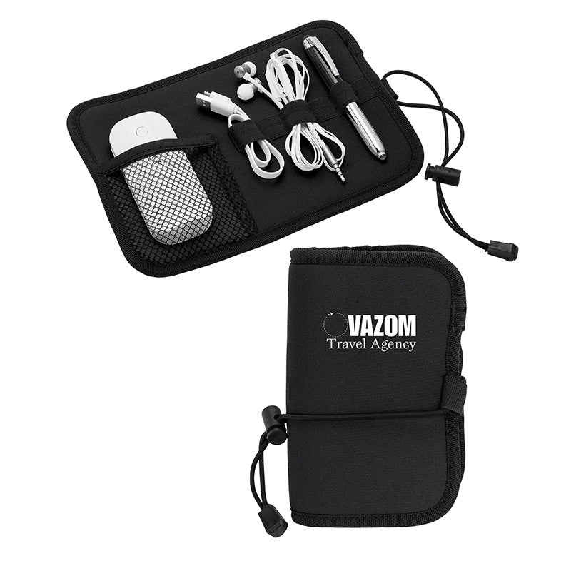 Branded Tech Organizer | Promotional Cable & Accessory Storage - PROMOrx