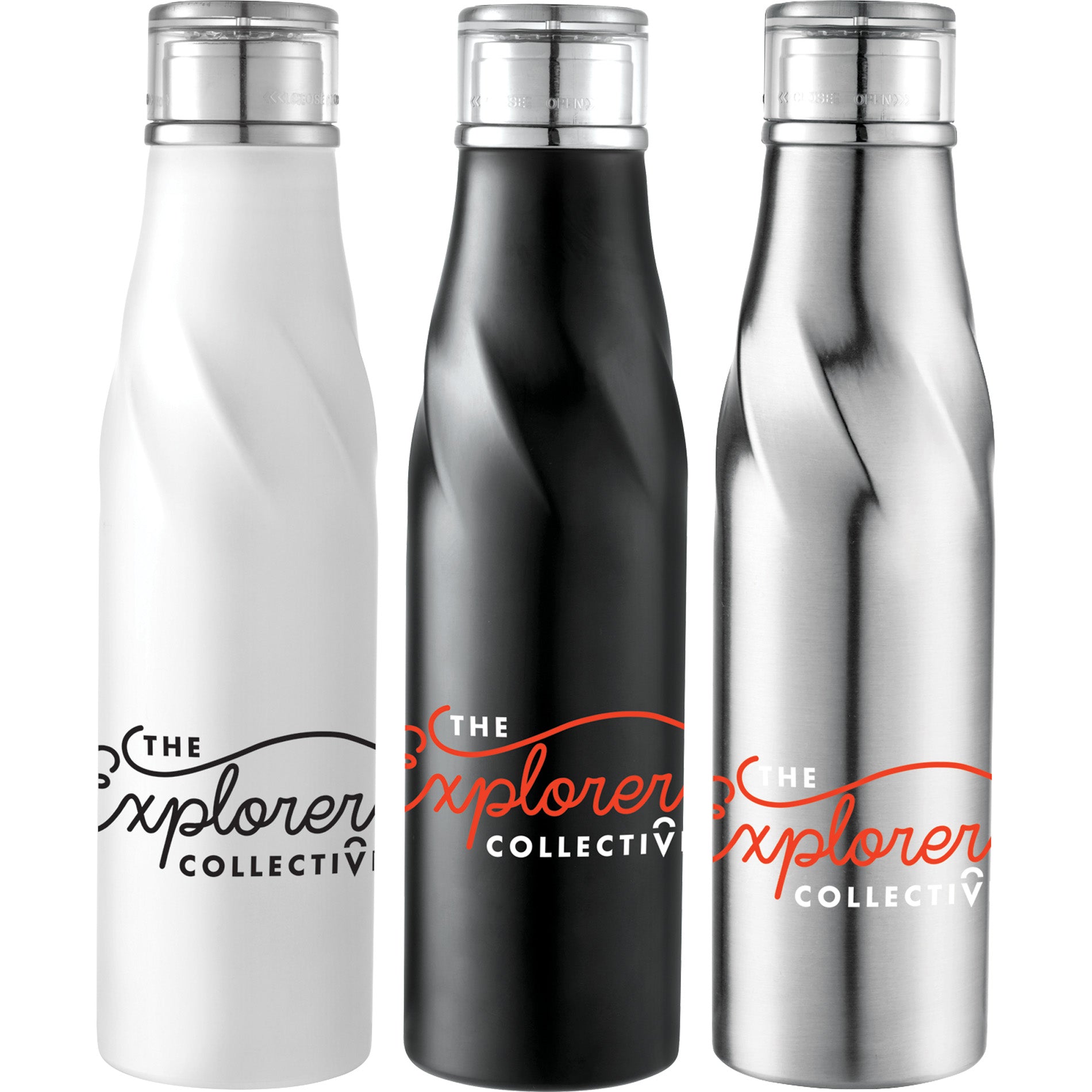 Twist Top Insulated Water Bottle