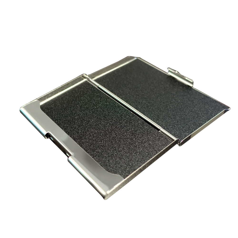 Two Tone Metal Business Card Case