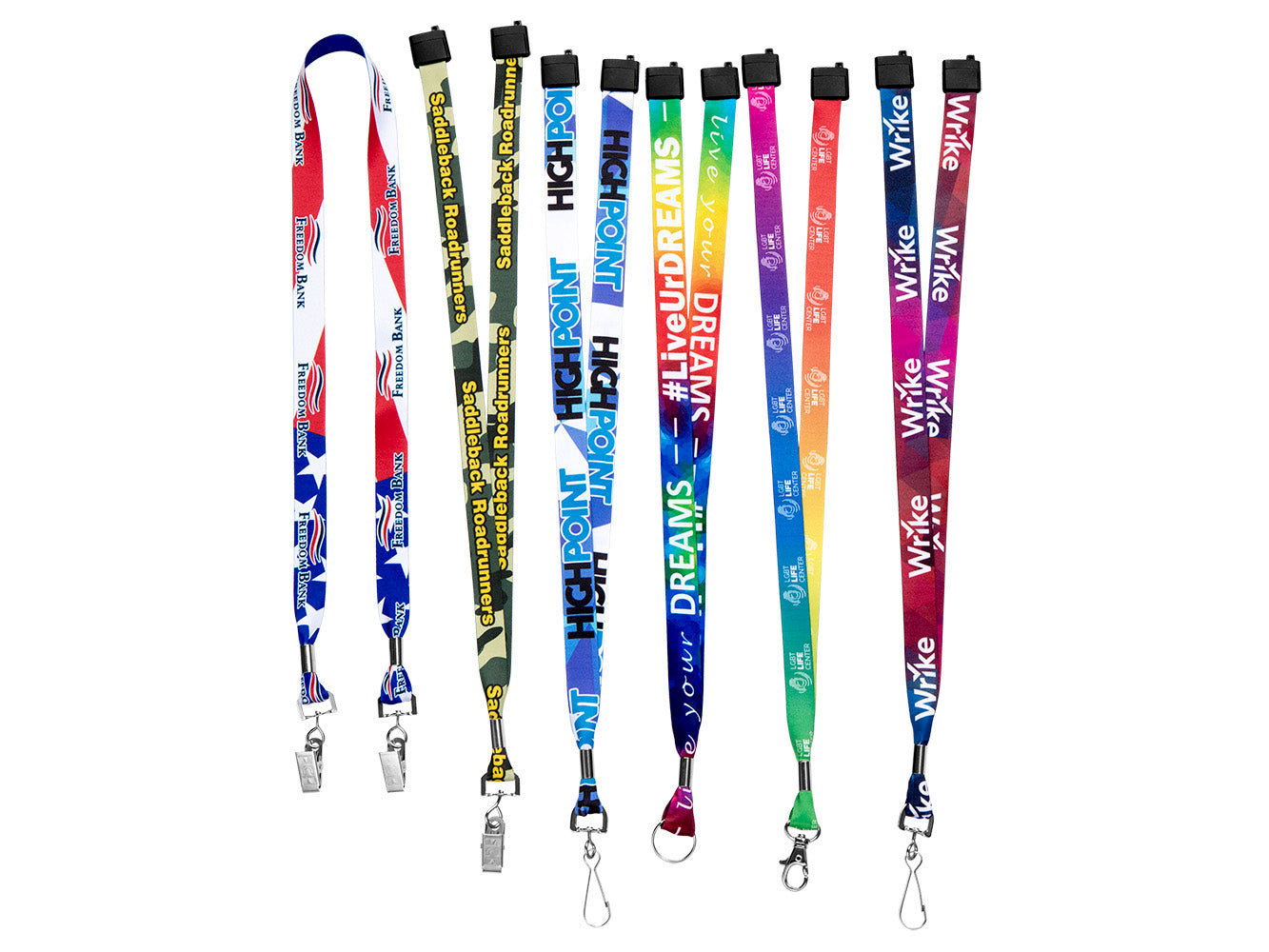 usa made custom lanyards