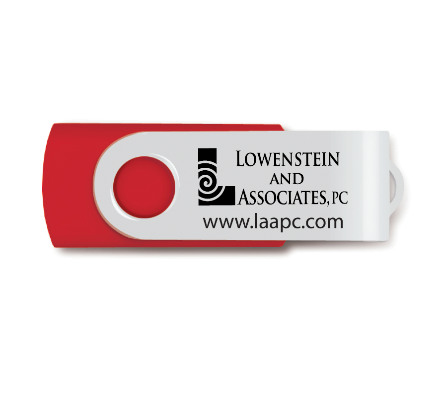 custom usb memory sticks - red
