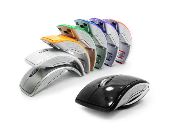 custom wireless folding mouse